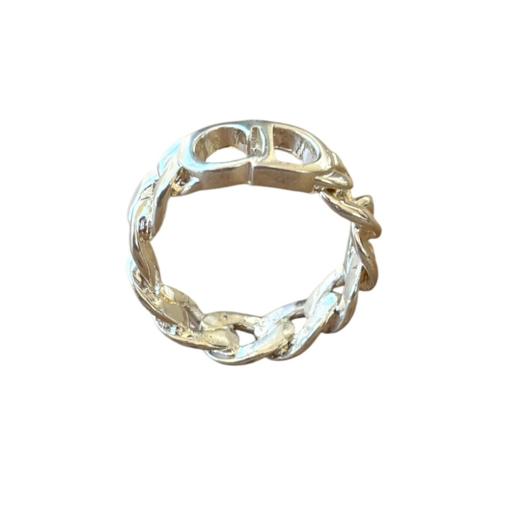 Dior 30Montaigne Silver Chain Ring - Picture 5 of 5